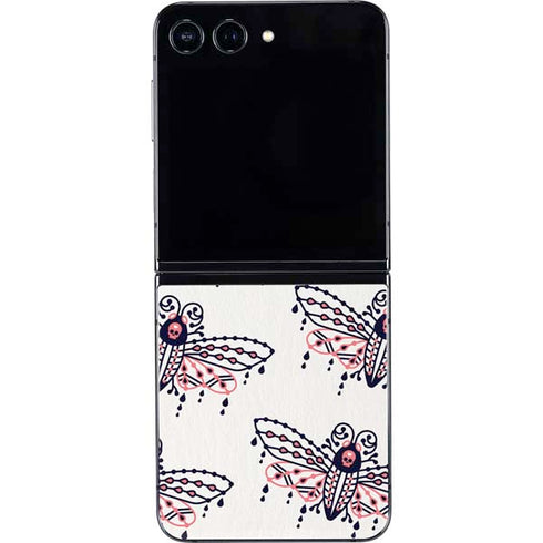 Blush Moth by Cat Coq Galaxy Z Flip5 5G Skin