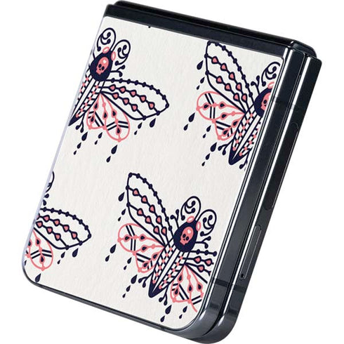 Blush Moth by Cat Coq Galaxy Z Flip5 5G Skin