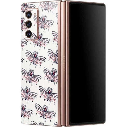 Cat Coq Blush Moth Galaxy Z Fold2 5G Skin