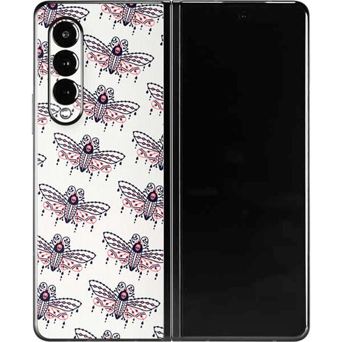 Cat Coq Blush Moth Galaxy Z Fold3 5G Skin