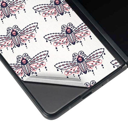 Cat Coq Blush Moth Galaxy Z Fold3 5G Skin