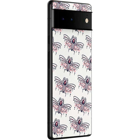 Cat Coq Blush Moth Google Pixel 6 Skin