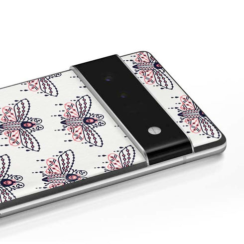 Cat Coq Blush Moth Google Pixel 6 Skin