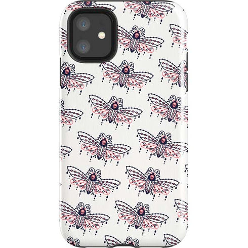 Cat Coq Blush Moth iPhone 11 Impact Case
