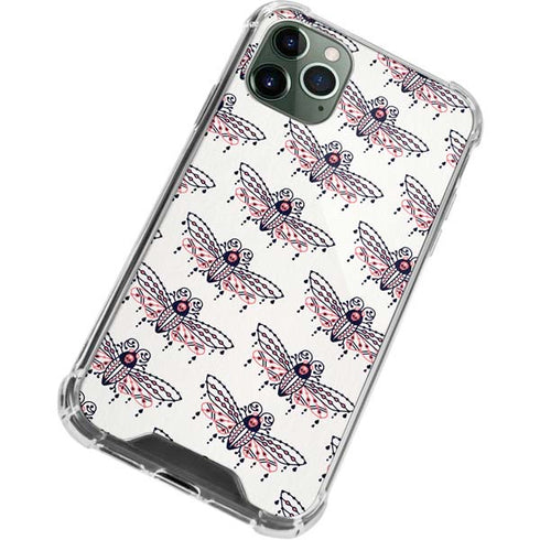 Blush Moth by Cat Coq iPhone 11 Pro Max Clear Case