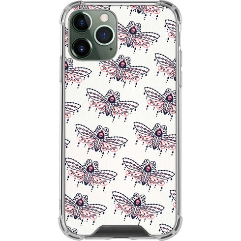 Blush Moth by Cat Coq iPhone 11 Pro Max Clear Case