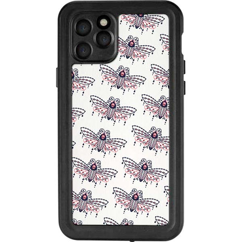Cat Coq Blush Moth iPhone 11 Pro Waterproof Case