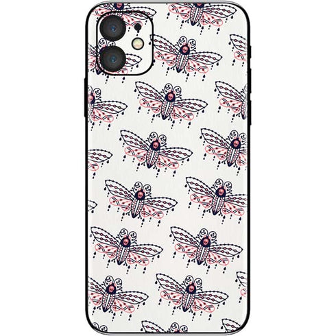 Cat Coq Blush Moth iPhone 11 Skin
