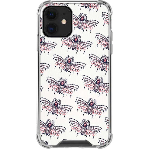 Cat Coq Blush Moth iPhone 12 Mini Clear Case