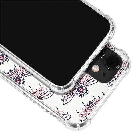 Cat Coq Blush Moth iPhone 12 Mini Clear Case