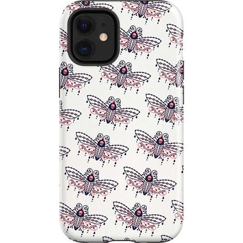 Cat Coq Blush Moth iPhone 12 Mini Impact Case