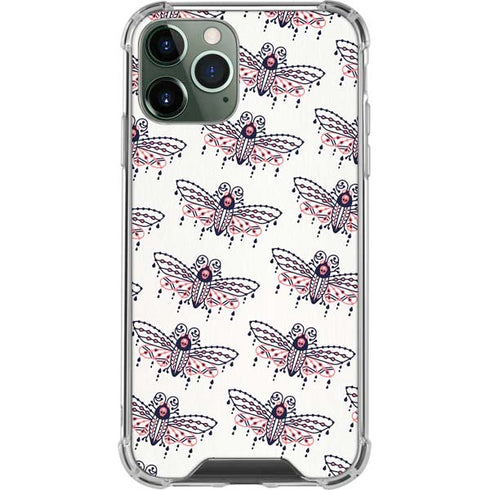 Cat Coq Blush Moth iPhone 12 Pro Clear Case