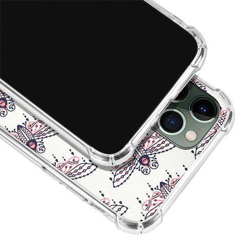 Cat Coq Blush Moth iPhone 12 Pro Clear Case