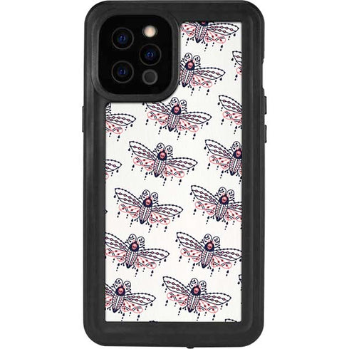 Cat Coq Blush Moth iPhone 12 Pro Max Waterproof Case