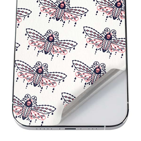 Cat Coq Blush Moth iPhone 12 Pro Skin
