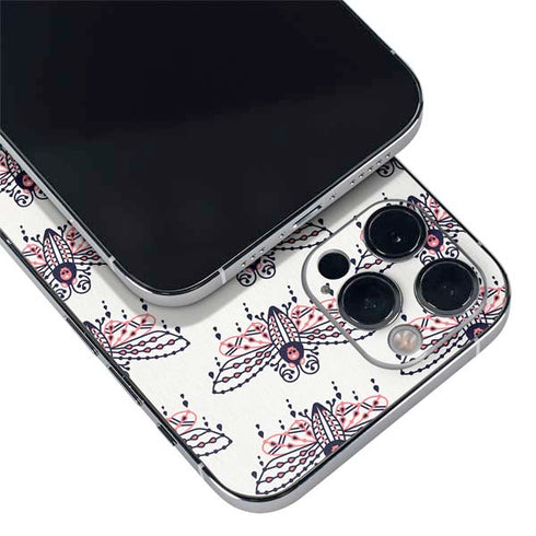 Cat Coq Blush Moth iPhone 12 Pro Skin