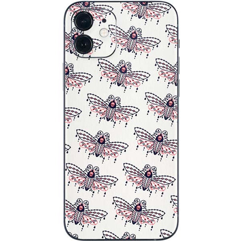 Cat Coq Blush Moth iPhone 12 Skin