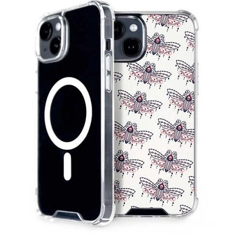 Cat Coq Blush Moth iPhone 13 MagSafe Case