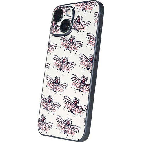 Cat Coq Blush Moth iPhone 13 Mini Skin