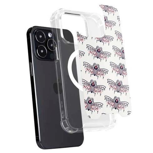 Cat Coq Blush Moth iPhone 13 Pro MagSafe Case