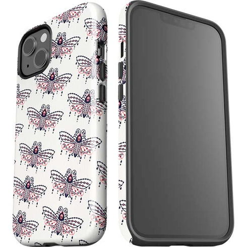 Blush Moth by Cat Coq iPhone 15 Plus Impact Case