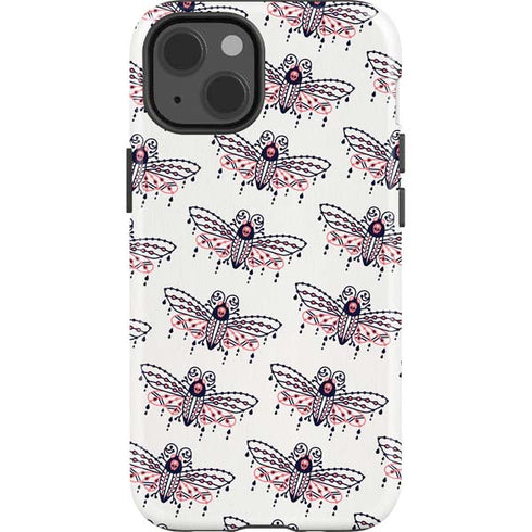 Blush Moth by Cat Coq iPhone 15 Impact Case