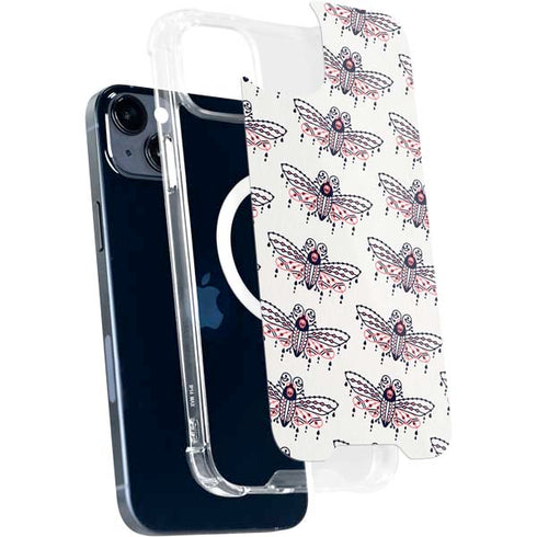 Blush Moth by Cat Coq iPhone 15 Plus MagSafe Case