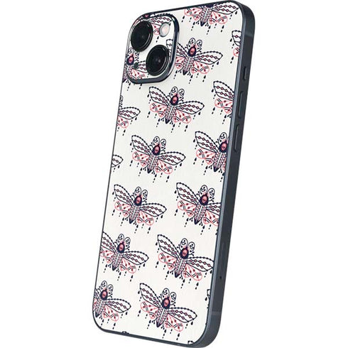 Cat Coq Blush Moth iPhone 14 Plus Skin