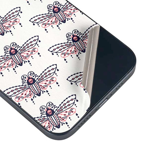Cat Coq Blush Moth iPhone 14 Plus Skin