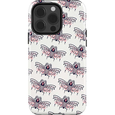 Cat Coq Blush Moth iPhone 14 Pro Impact Case