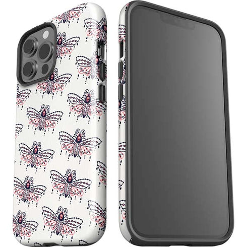 Blush Moth by Cat Coq iPhone 15 Pro Max Impact Case