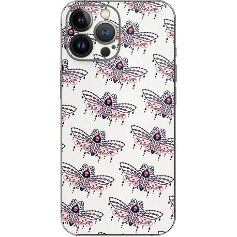 Cat Coq Blush Moth iPhone 14 Pro Max Skin