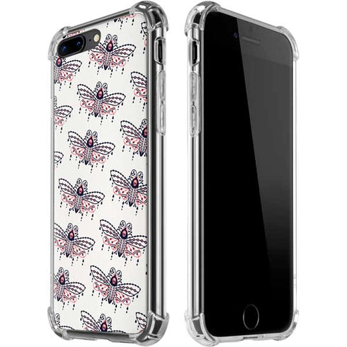 Blush Moth by Cat Coq iPhone 7/8 Plus Clear Case