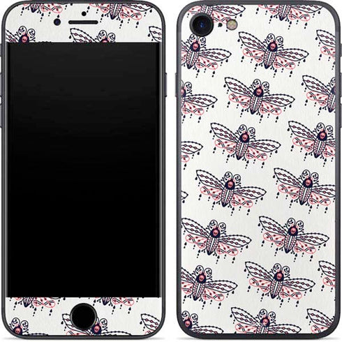 Cat Coq Blush Moth iPhone 7 Skin