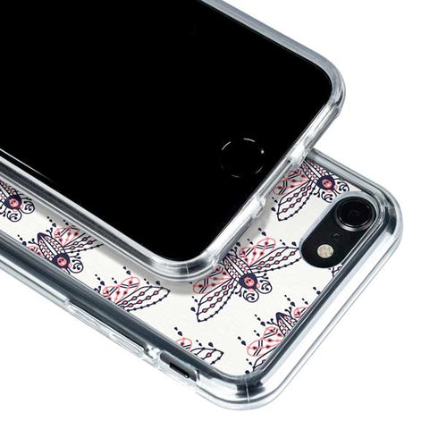 Cat Coq Blush Moth iPhone SE (2nd & 3rd Gen) Clear Case