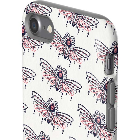Cat Coq Blush Moth iPhone SE (2nd & 3rd Gen) Pro Case