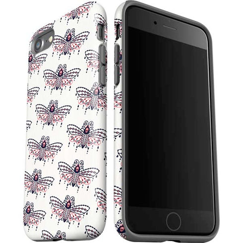 Cat Coq Blush Moth iPhone SE (2nd & 3rd Gen) Pro Case