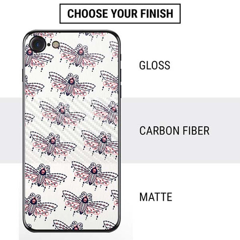 Cat Coq Blush Moth iPhone SE (2nd & 3rd Gen) Skin