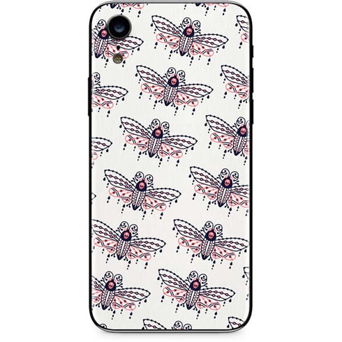 Cat Coq Blush Moth iPhone XR Skin