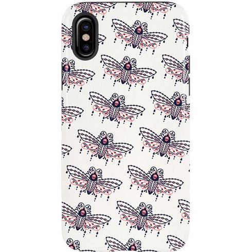 Cat Coq Blush Moth iPhone XS Pro Case