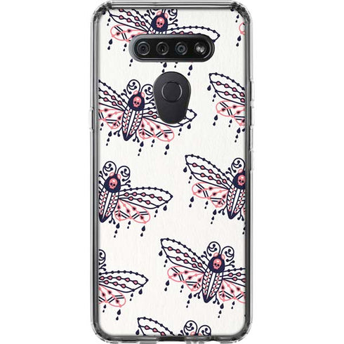 Blush Moth by Cat Coq LG K51/Q51 Clear Case