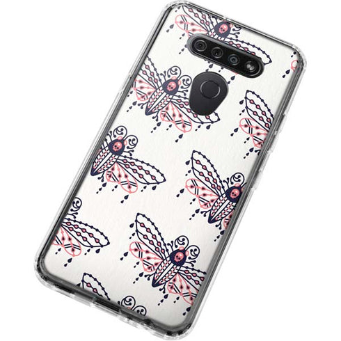 Blush Moth by Cat Coq LG K51/Q51 Clear Case