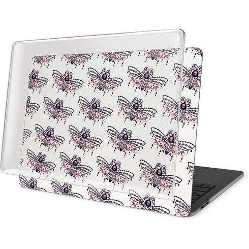 Cat Coq Blush Moth MacBook Pro 13in (2020) Case plus Skin