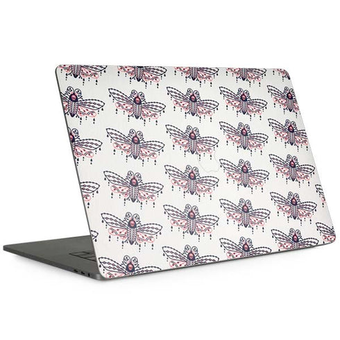 Cat Coq Blush Moth Apple MacBook Pro 15-inch Skin