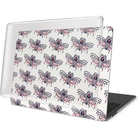 Cat Coq Blush Moth MacBook Pro 15in (2016-19) Case plus Skin