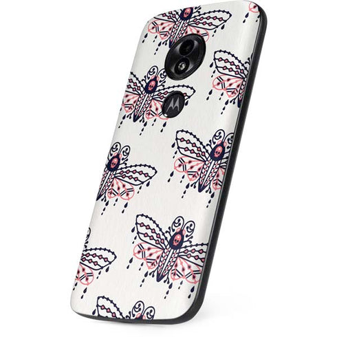 Cat Coq Blush Moth Moto E5 Play Skin