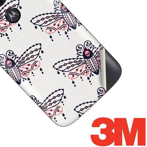 Cat Coq Blush Moth Moto E5 Play Skin