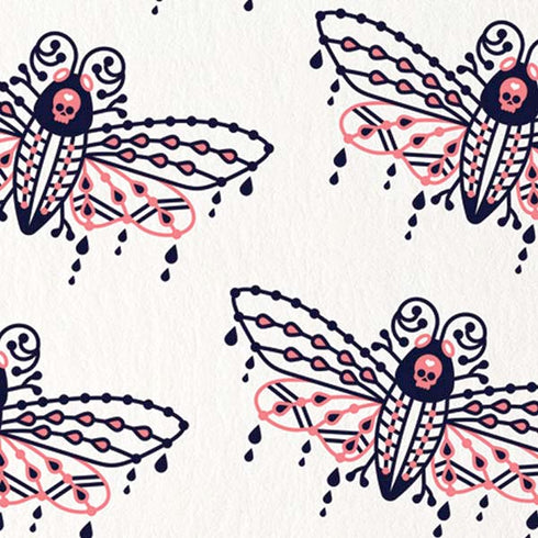 Cat Coq Blush Moth Moto E5 Play Skin