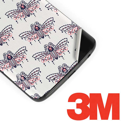 Cat Coq Blush Moth Moto G6 Skin
