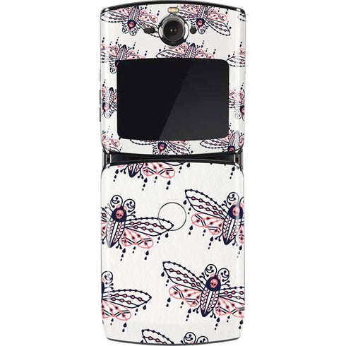 Cat Coq Blush Moth Motorola RAZR Skin
